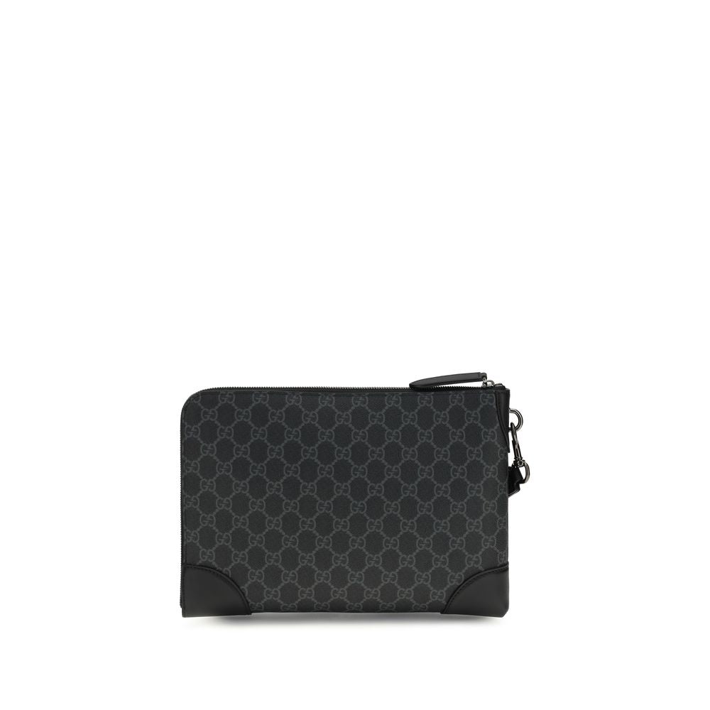 Gucci Black Fabric Wallet