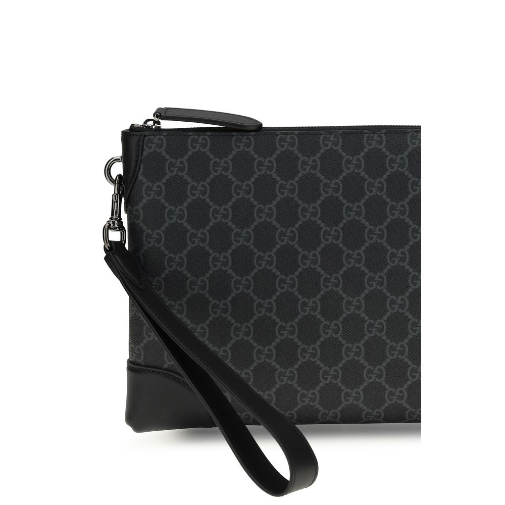 Gucci Black Fabric Wallet