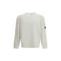 C.P. Company White Cotton Sweatshirt