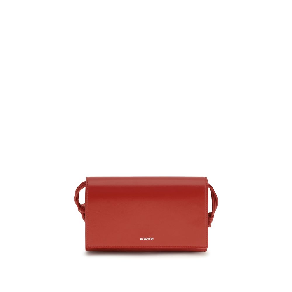Jil Sander Black Calf Leather Bos Taurus Wallet