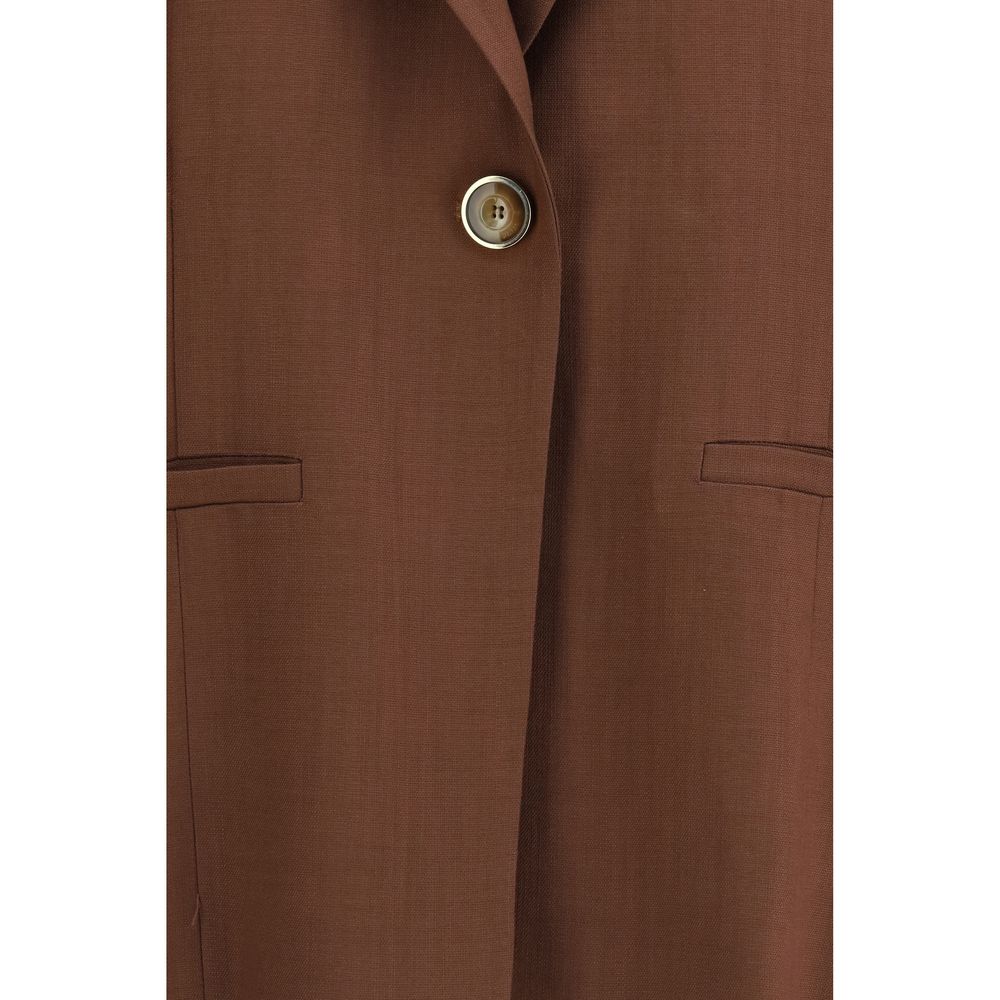 PINKO Brown Viscose Jacket