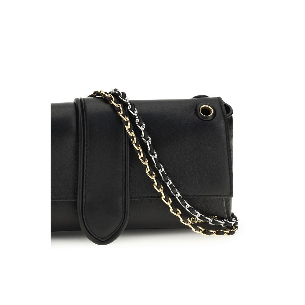 Jacquemus Black Lamb Ovis Aries Aries Shoulder Bag