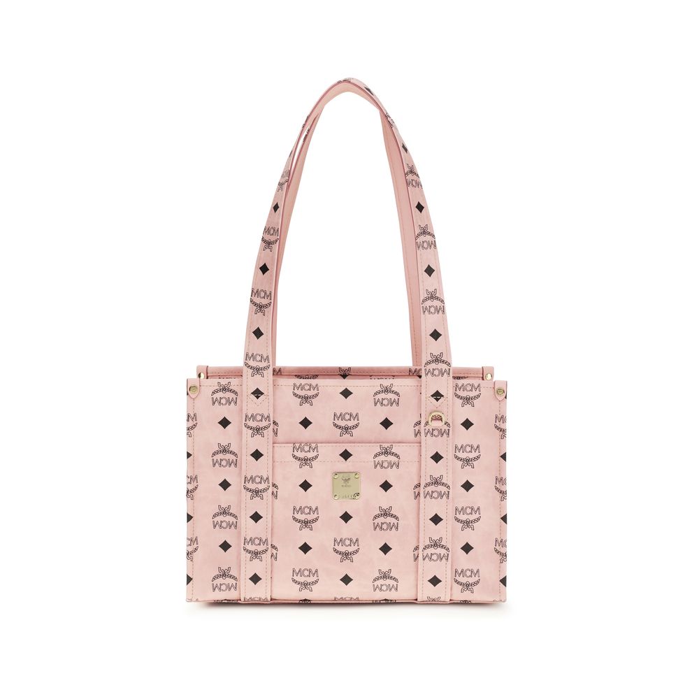 MCM Multicolor Fabric Shoulder Bag