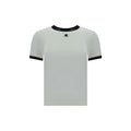 Courrèges White Cotton T-Shirt