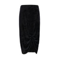 Valentino Garavani Black Viscose Long Skirt