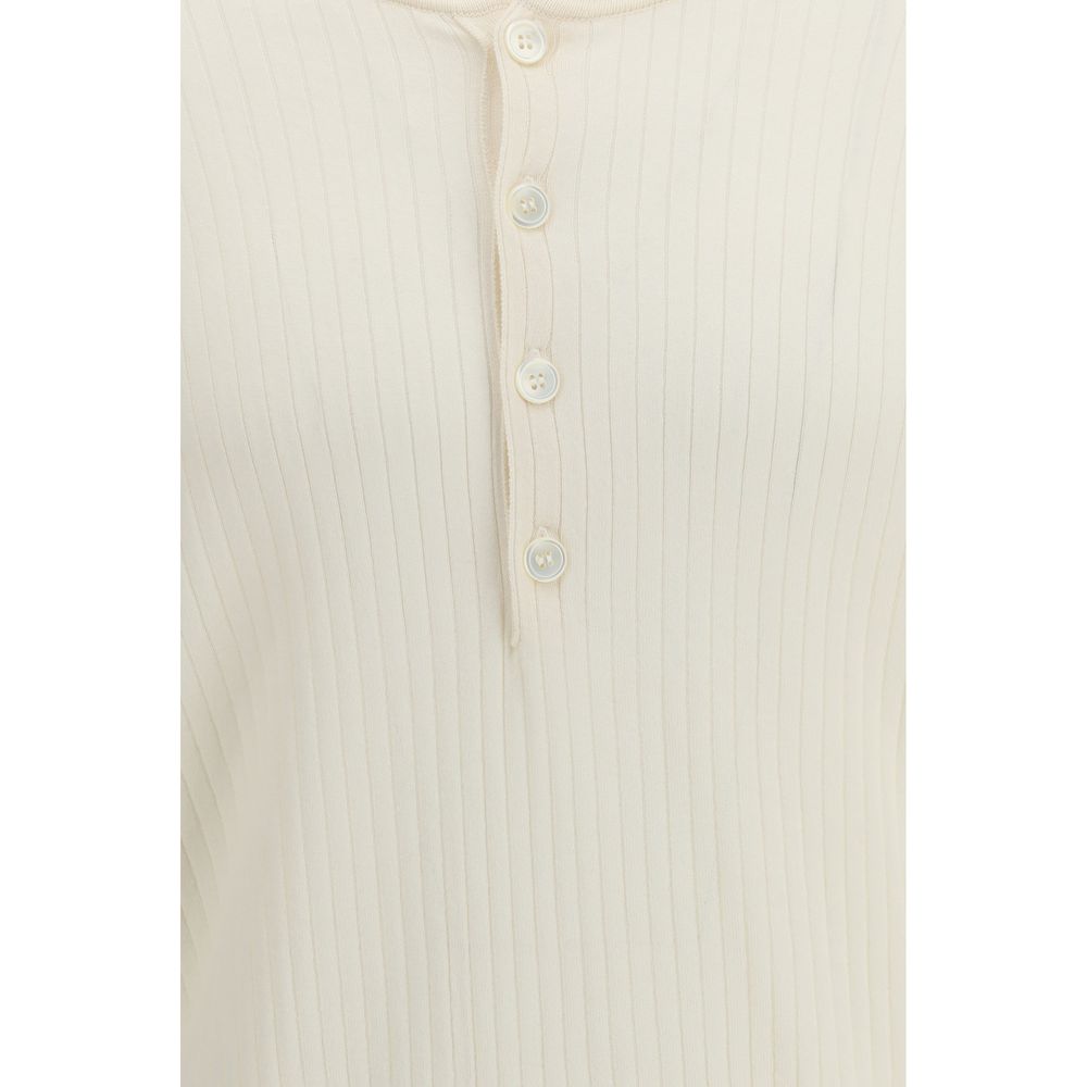 Our Legacy Beige Cotton Long Sleeve T-Shirt