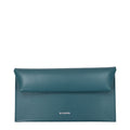 Jil Sander Blue Leather Wallet
