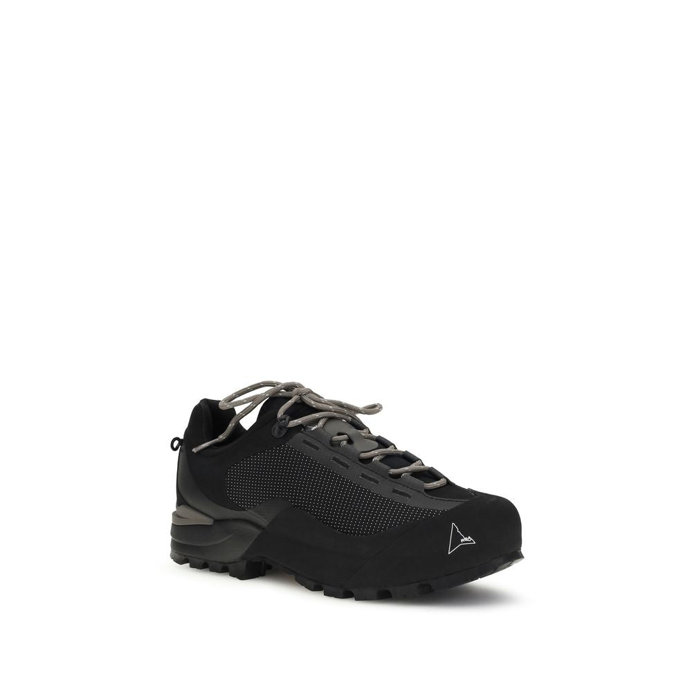 ROA Black Polyamide Athletic Sneakers
