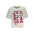 Desigual Bianco Cotton Women T-Shirt