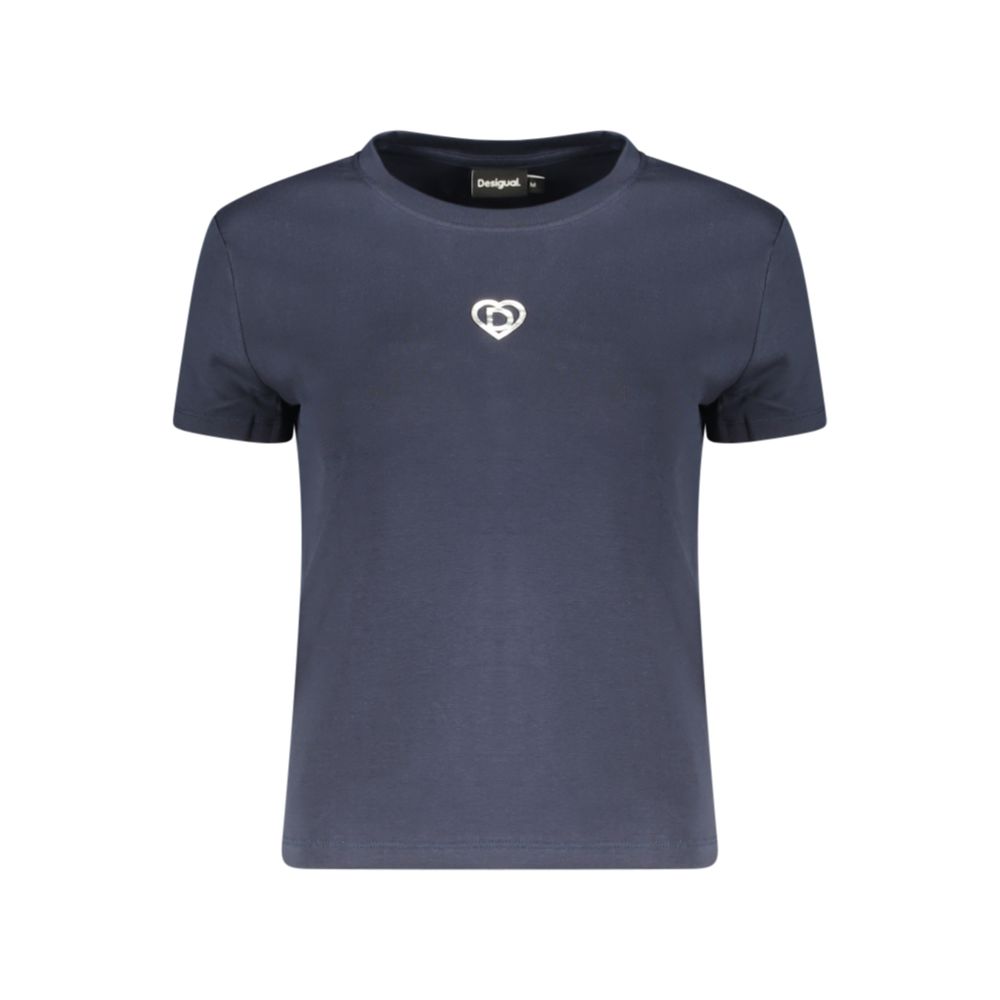 Desigual Blue Cotton Women's T-Shirt