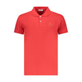 Iceberg Rosso Cotton Mens Polo Shirt
