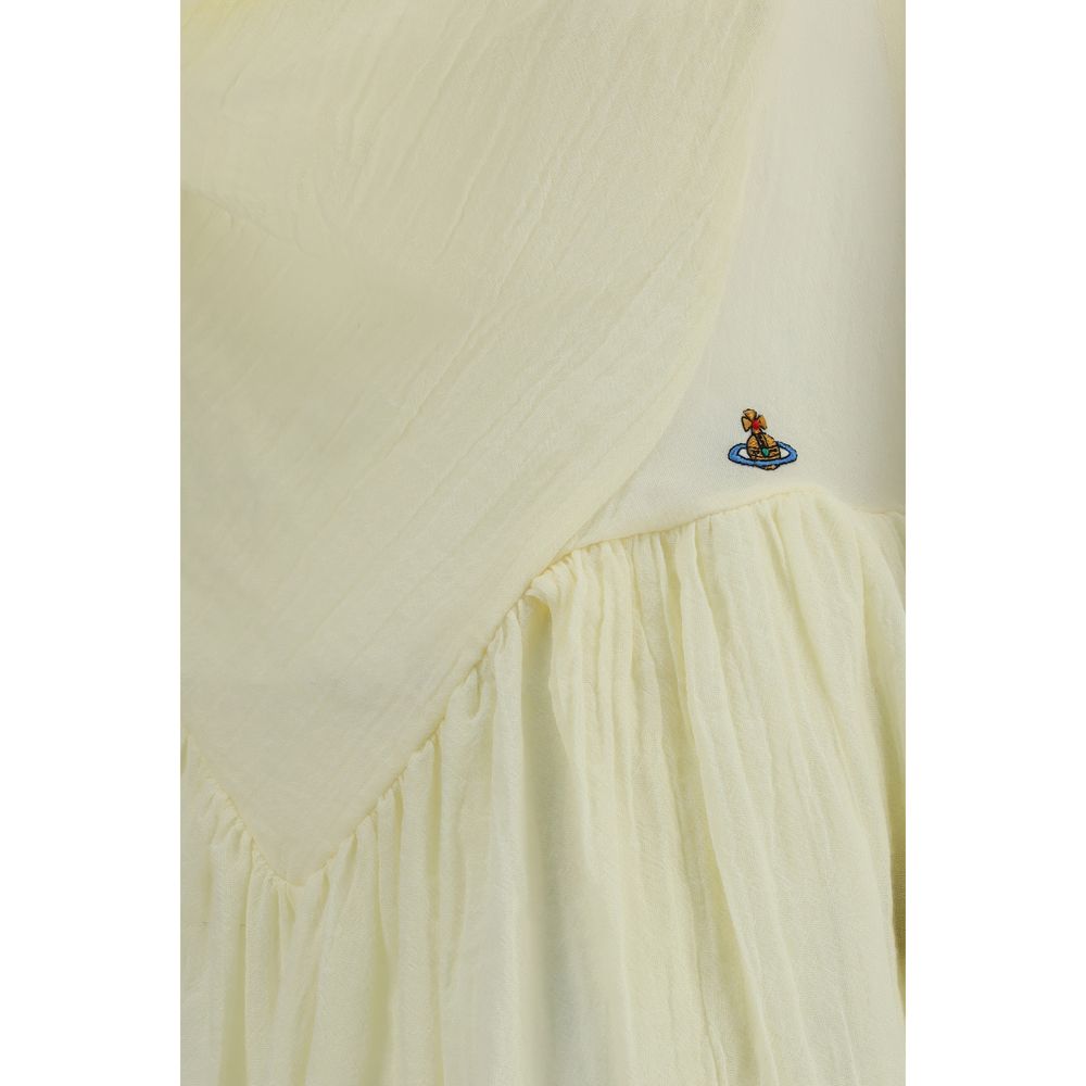 Vivienne Westwood Beige Cotton Casual Dress