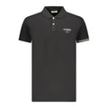 Iceberg Black Cotton Men Polo Shirt