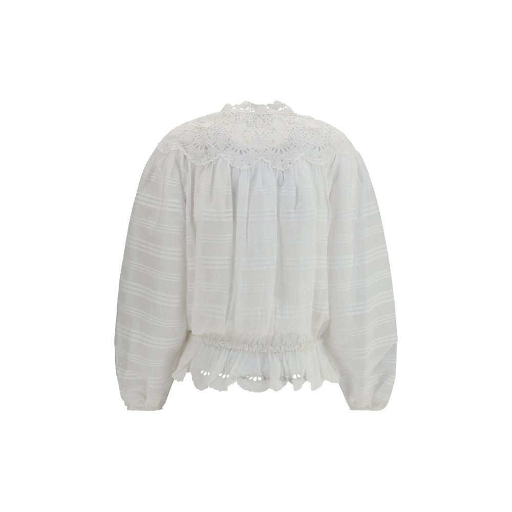 Isabel Marant Étoile White Polyester Blouse