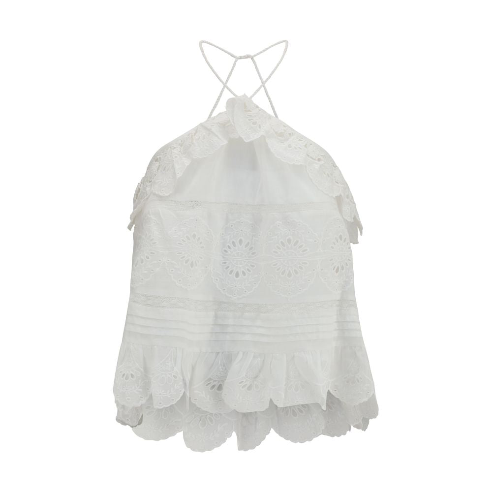 Isabel Marant Étoile White Polyester Blouse