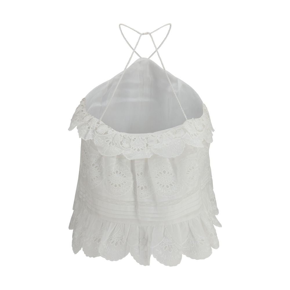 Isabel Marant Étoile White Polyester Blouse