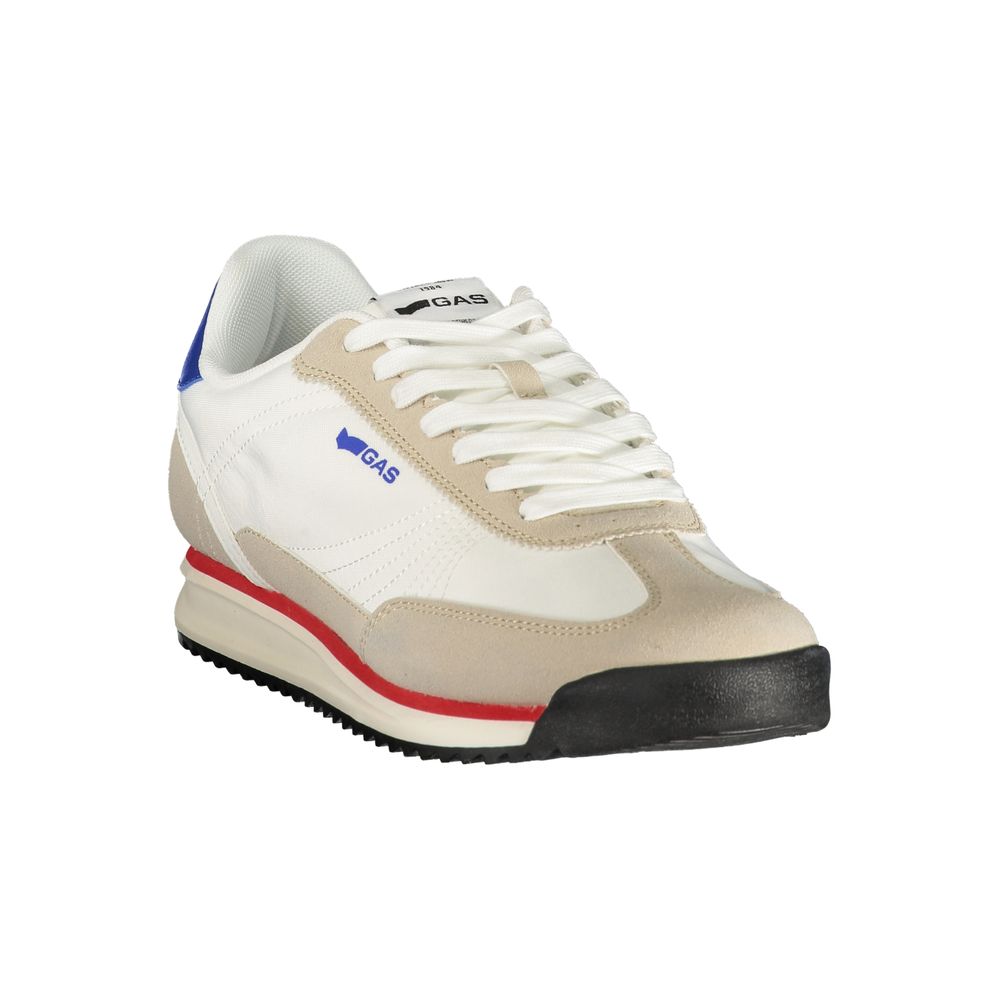 Gas White Polyurethane Men's Sneaker
