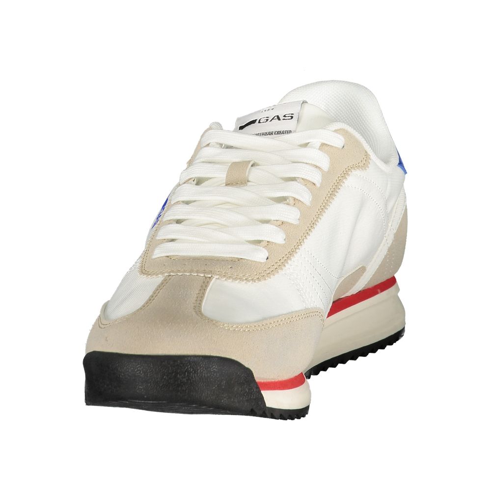 Gas White Polyurethane Men's Sneaker