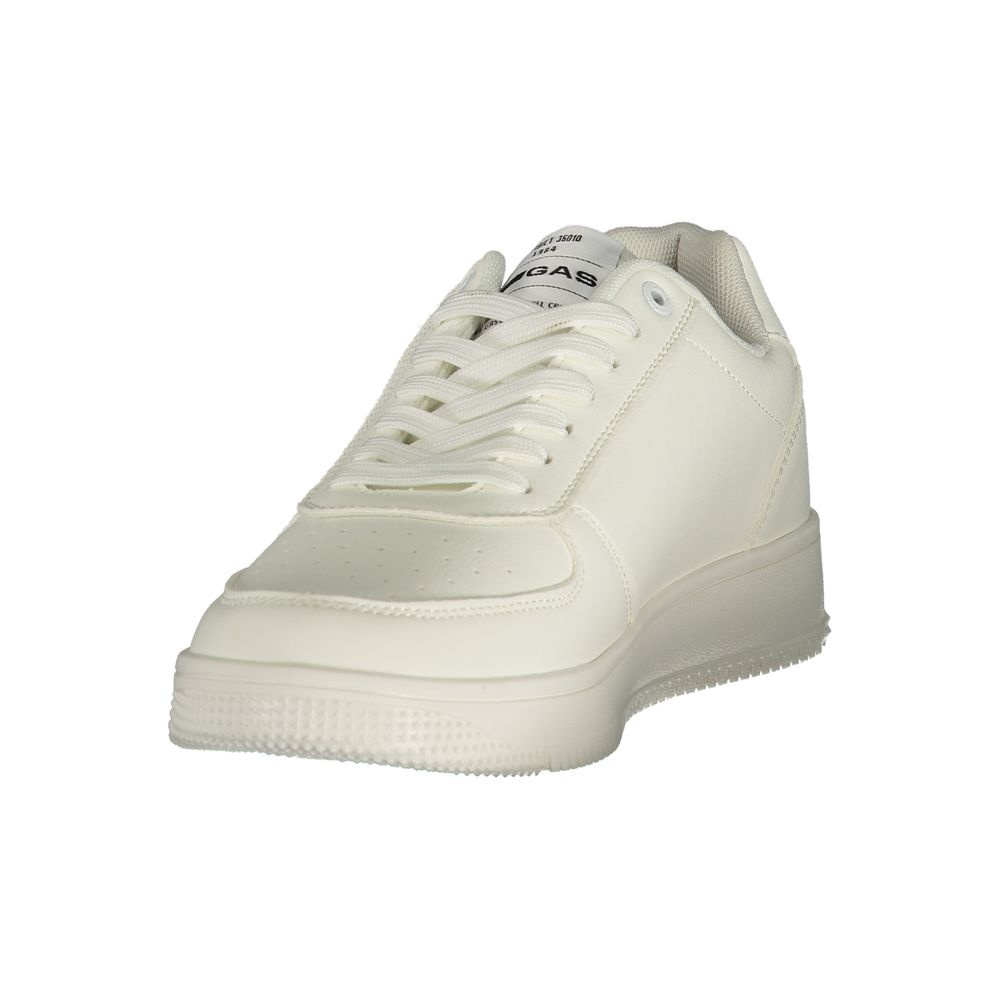 Gas Bianco Polyurethane Men Sneaker