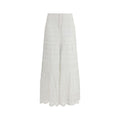 Isabel Marant Étoile White Viscose Long Skirt