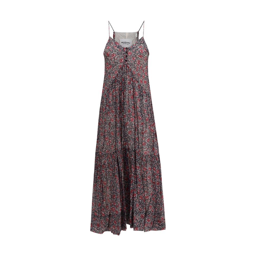 Isabel Marant Étoile Purple Cotton Casual Dress
