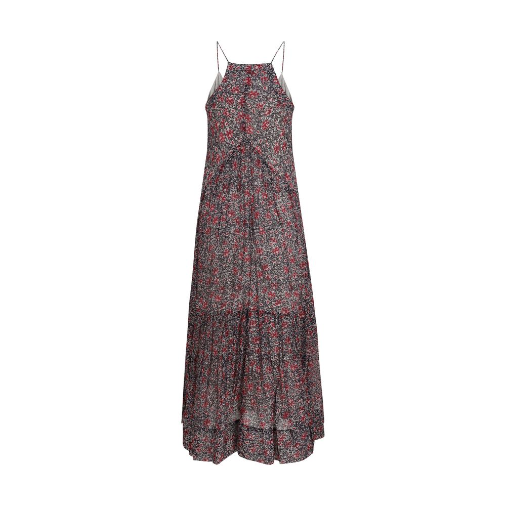 Isabel Marant Étoile Purple Cotton Casual Dress