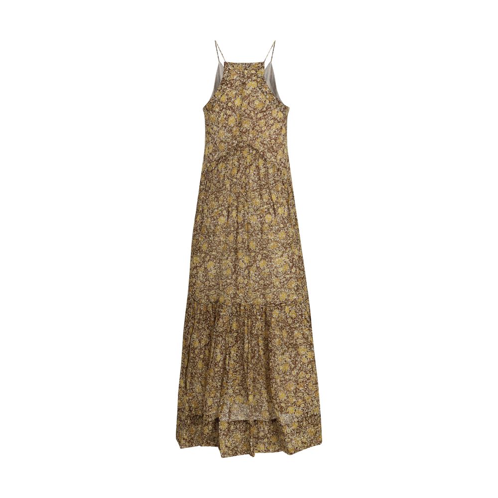 Isabel Marant Étoile Bicolor Cotton Casual Dress