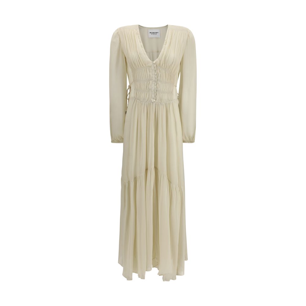 Isabel Marant Étoile Beige Viscose Casual Dress