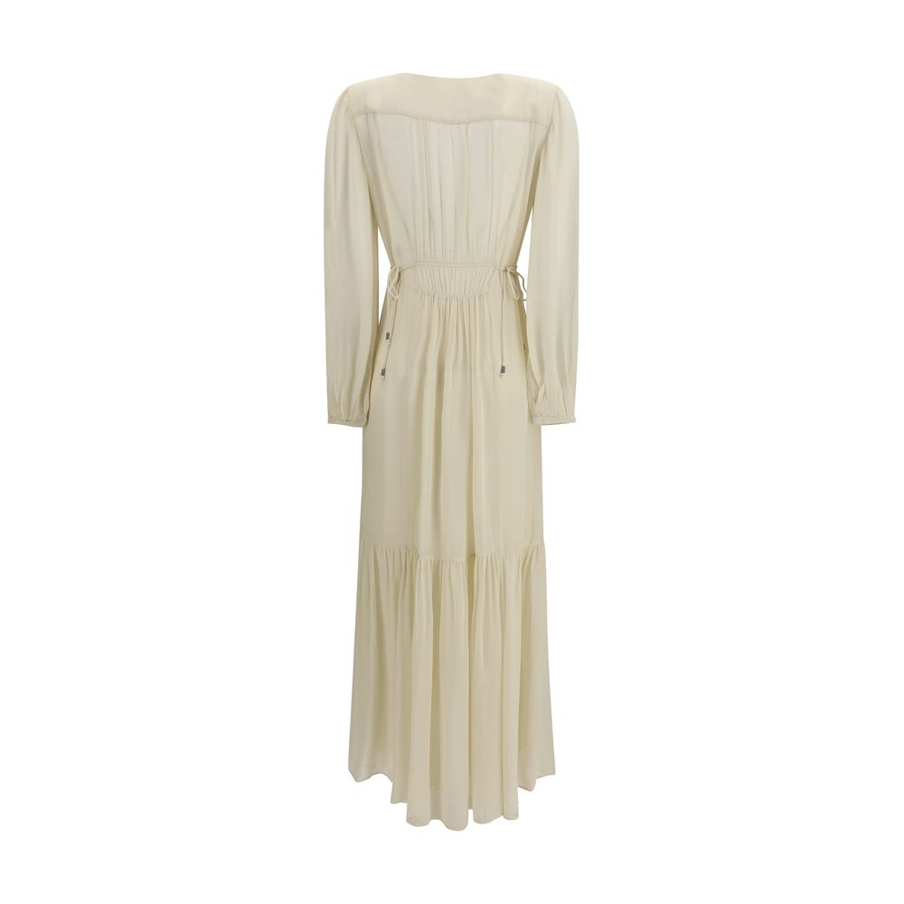 Isabel Marant Étoile Beige Viscose Casual Dress