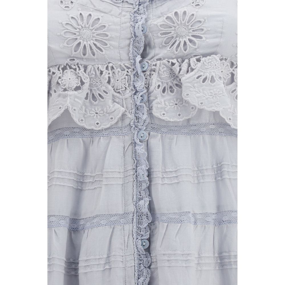 Isabel Marant Étoile Blue Cotton Casual Dress
