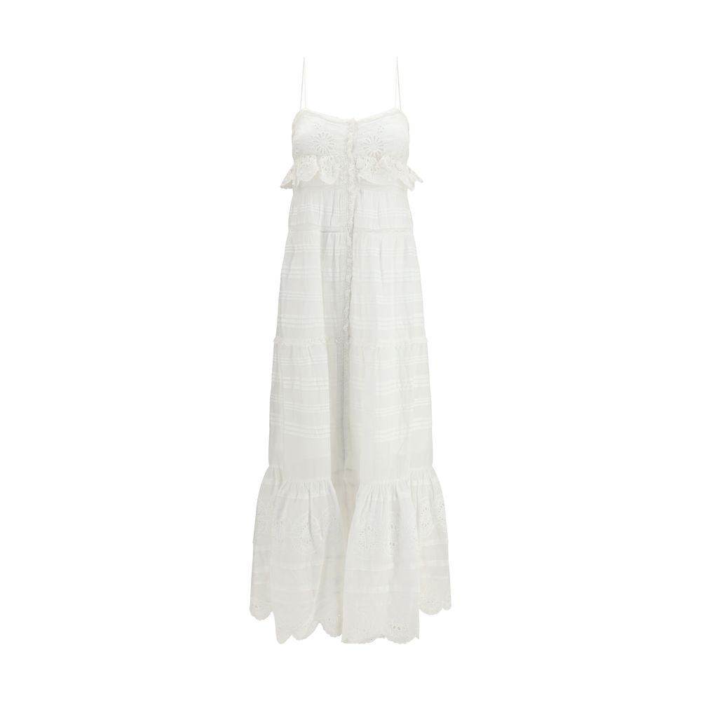 Isabel Marant Étoile White Cotton Casual Dress