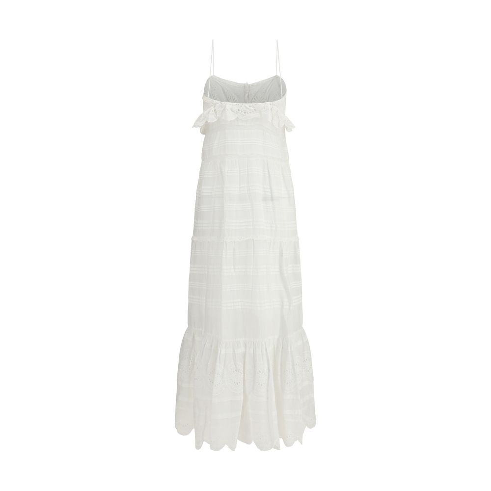 Isabel Marant Étoile White Cotton Casual Dress