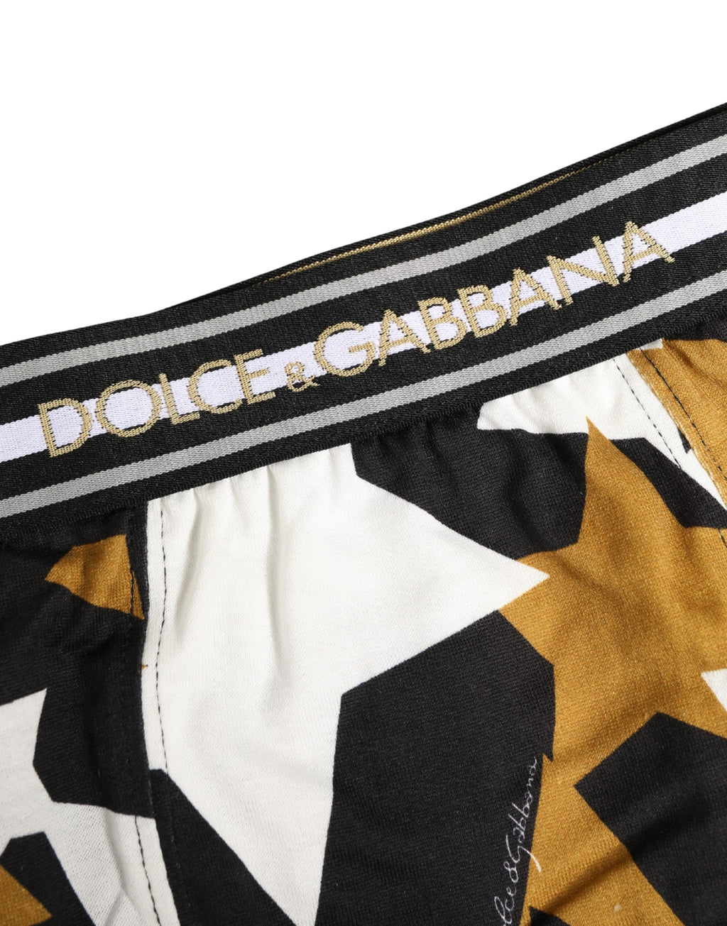 Dolce & Gabbana Multicolor Stars Print Regular Boxer Underwear