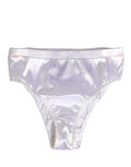 Dolce & Gabbana White Silk Satin Lingerie Panty Brief Underwear