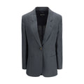 Giorgio Armani Gray Linen Jacket