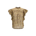 Isabel Marant Étoile Bicolor Cotton Blouse