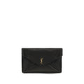 Saint Laurent Black Lamb Ovis Aries Aries Shoulder Bag