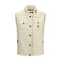 Moncler Grenoble Beige Polyamide Sleeveless Jacket