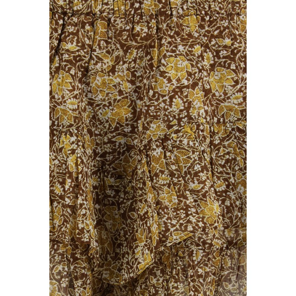 Isabel Marant Étoile Bicolor Cotton Bermuda Shorts