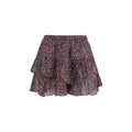 Isabel Marant Étoile Purple Cotton Bermuda Shorts