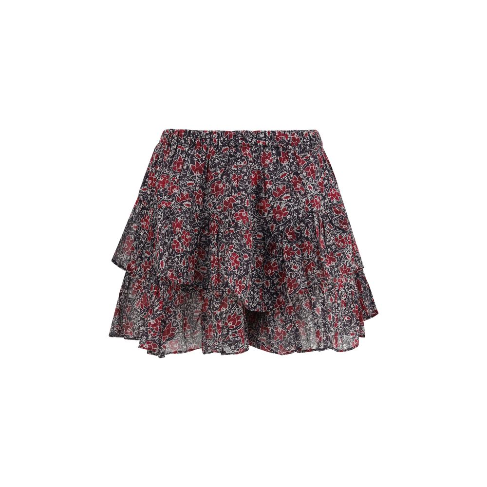 Isabel Marant Étoile Purple Cotton Bermuda Shorts