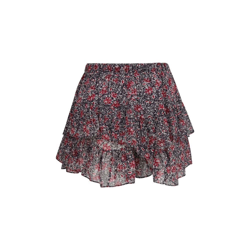 Isabel Marant Étoile Purple Cotton Bermuda Shorts