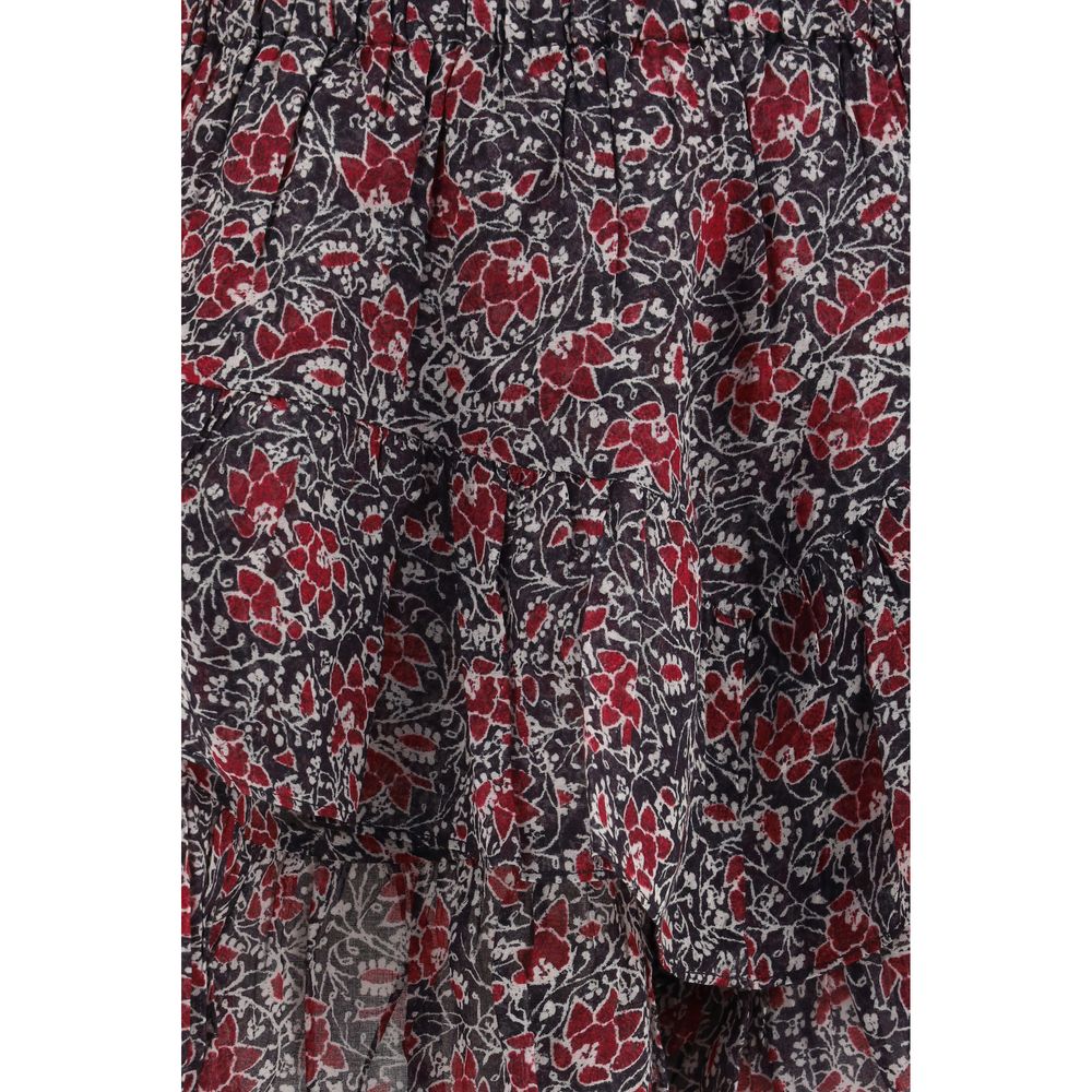 Isabel Marant Étoile Purple Cotton Bermuda Shorts