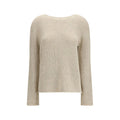 The Row Beige Cashmere Sweater
