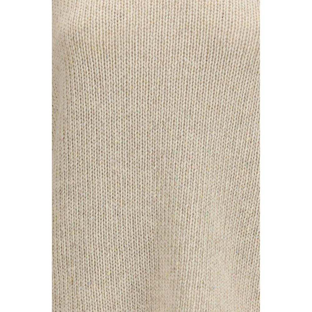 The Row Beige Cashmere Sweater