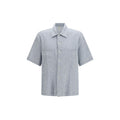 Sunflower Blue Cotton Pattern Shirt