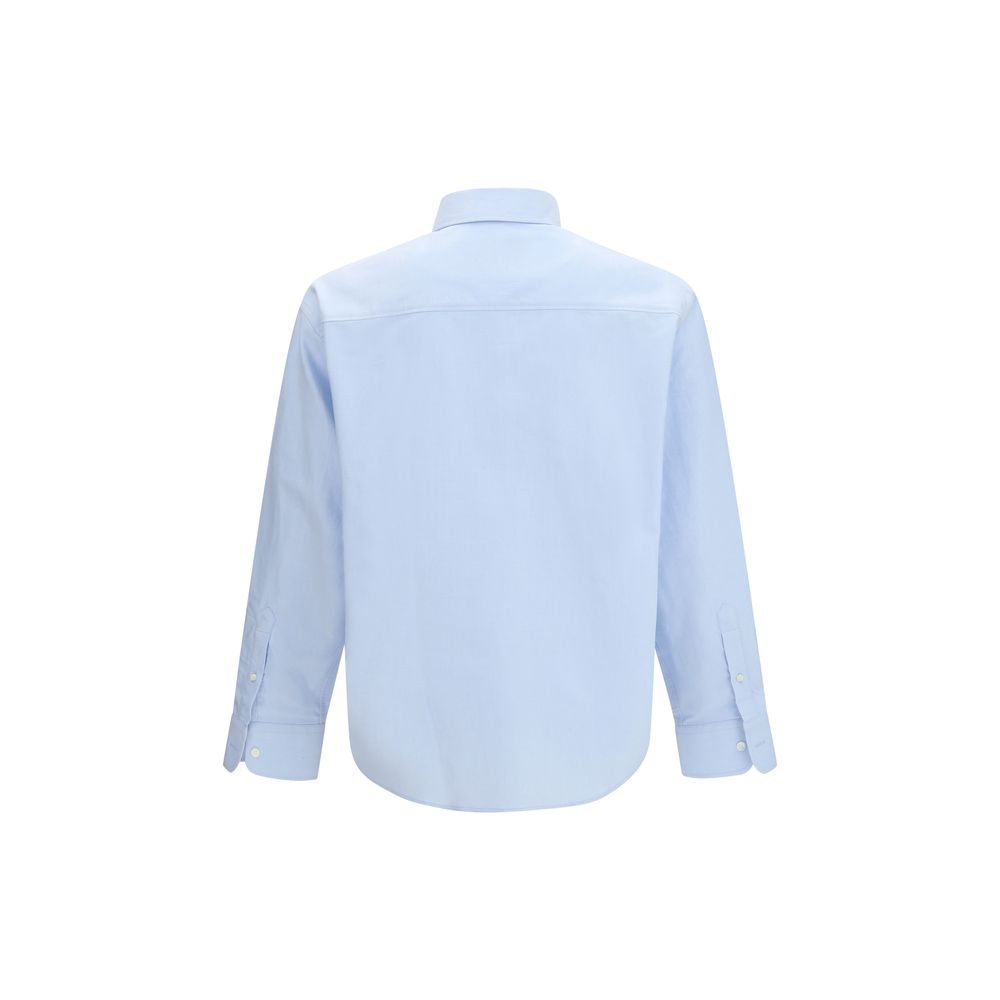 Ami Paris Blue Cotton Dress Shirt