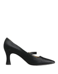 Dolce & Gabbana Black Satin Mary Jane Pumps Shoes