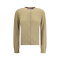 Burberry Brown Wool Oves Aries Cardigan