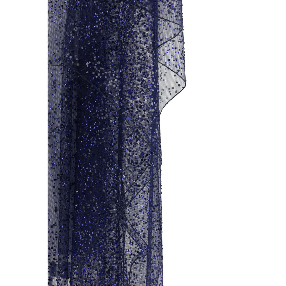 Giorgio Armani Blue Polyamide Jacket